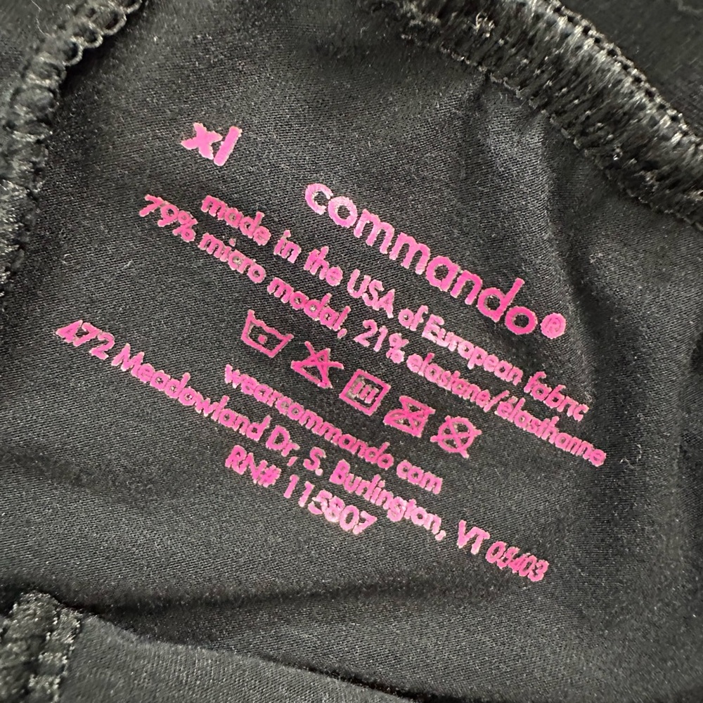 Commando Butter Soft Micro Modal Drawstring Lounge Shorts Travel Athleisure XL - Picture 5 of 11
